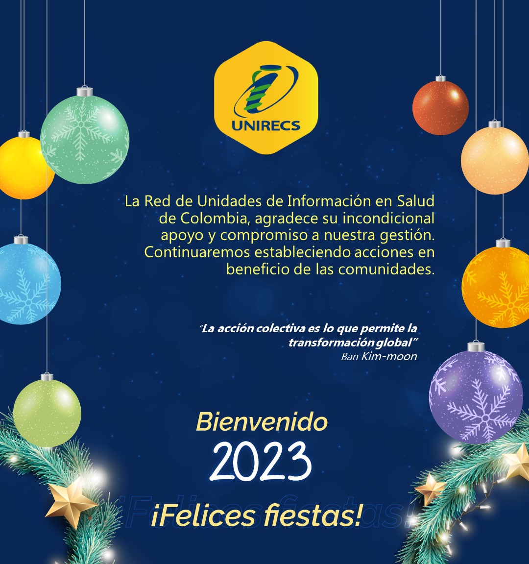 Unirecs Tarjeta felices fiestas2022